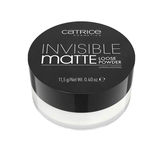 CATRICE INVISIBLE MATTE  РАССЫПЧАТАЯ ПУДРА ДЛЯ ЛИЦА 001 11,5Г