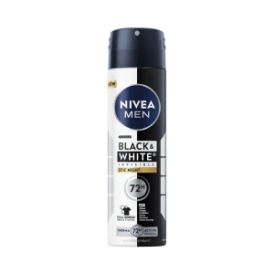 NIVEA MEN Black & White Invisible Epic Night антиперспірант-спрей 150 мл