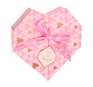 Aurora For You Peony & Cherry Amber подарочный набор бомбочки для ванны 8 x 30 г + мыло 12 x 4 г