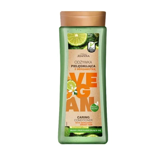 JOANNA VEGAN КОНДИЦИОНЕР ДЛЯ ВОЛОС С БЕРГАМОТОМ 300Г