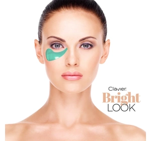 CLAVIER BRIGHT LOOK ГИДРОГЕЛЕВЫЕ ПАТЧИ ПОД ГЛАЗА HYALURONIC ACID 60 ШТ