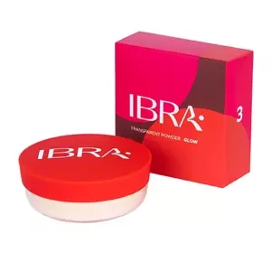 IBRA GLOW TRANSPARENT POWDER ПРОЗОРА ОСВІТЛЮВАЛЬНА ПУДРА №3 12Г