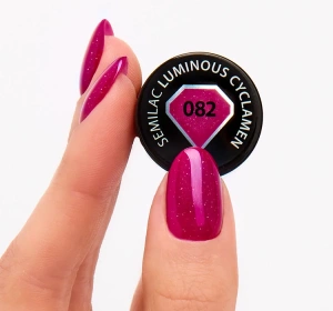 SEMILAC ГІБРИДНИЙ ЛАК УФ LUMINOUS CYCLAMEN 082