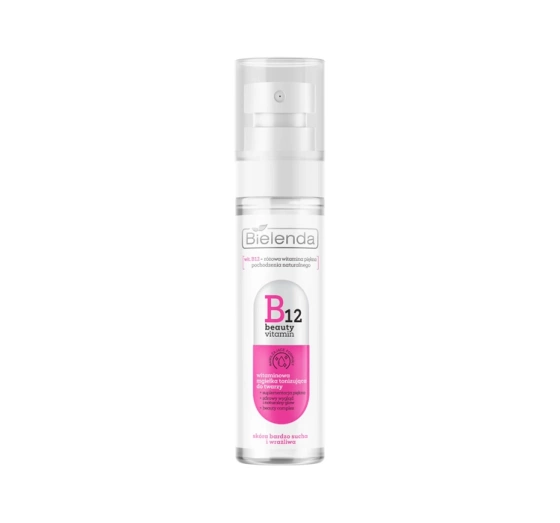 Bielenda B12 Beauty Vitamin витаминный тонизирующий спрей для лица 75 мл