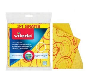 Vileda Ultra Fresh универсальная салфетка с ионами серебра 3 шт