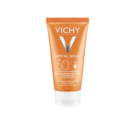 VICHY CAPITAL SOLEIL МАТИРУЮЩИЙ КРЕМ ДЛЯ ЛИЦА SPF50 50МЛ