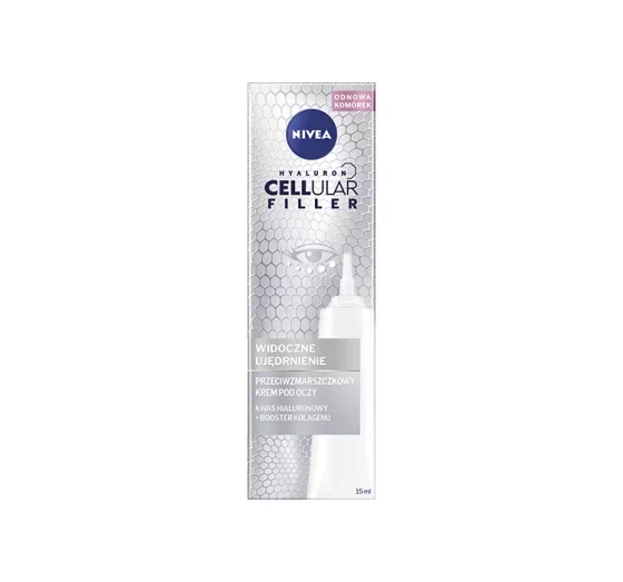 NIVEA HYALURON CELLULAR FILLER КРЕМ ПОД ГЛАЗА ПРОТИВ МОРЩИН 15МЛ