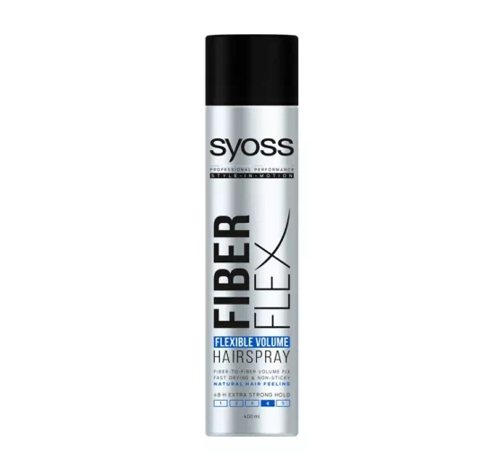 SYOSS FIBER FLEX VOLUME ЛАК ДЛЯ ЗБІЛЬШЕННЯ ОБ'ЄМУ ВОЛОССЯ 300МЛ