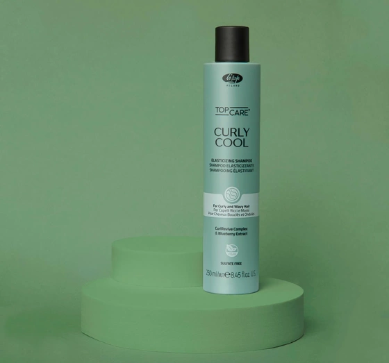 Натисніть на картинку, щоб її збільшити Lisap Milano Top Care Curly Cool зволожувальний шампунь для волосся 250 мл
