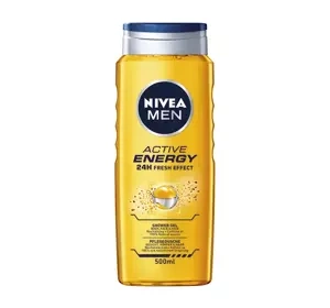NIVEA MEN NIVEA MEN ACTIVE ENERGY 24 FRESH EFFECT ГЕЛЬ ДЛЯ ДУША ДЛЯ МУЖЧИН 500МЛ
