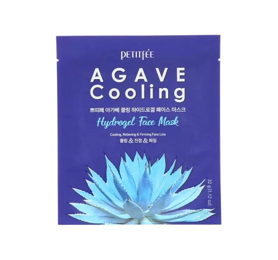 PETITFEE AGAVE COOLING ГІДРОГЕЛЕВА ТКАНИННА МАСКА 32Г