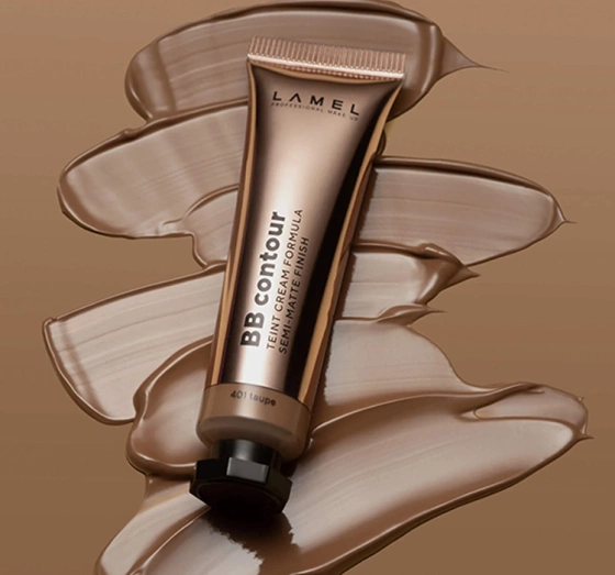 LAMEL BB CONTOUR CREAM КРЕМОВЫЙ БРОНЗЕР BB ДЛЯ КОНТУРИРОВАНИЯ ЛИЦА 401 TAUPE 10МЛ