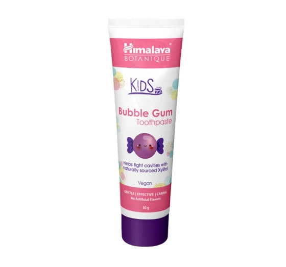 HIMALAYA BOTANIQUE KIDS ЗУБНА ПАСТА BUBBLE GUM  80Г