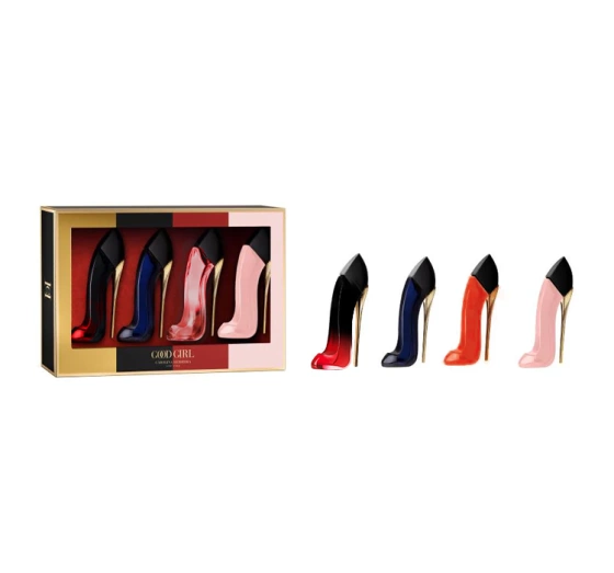 Нажмите на картинку, чтобы ее увеличить Carolina Herrera Good Girl Miniature Set парфюмированный набор миниатюр 4x7мл