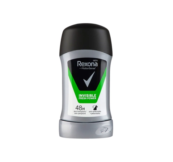 REXONA INVISIBLE FRESH POWER АНТИПЕРСПІРАНТ СТІК ДЛЯ ЧОЛОВІКІВ 50МЛ