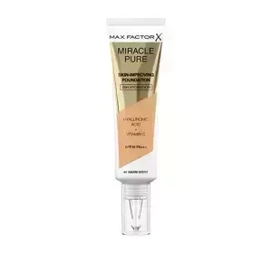 MAX FACTOR MIRACLE PURE ТОНАЛЬНОЕ СРЕДСТВО ДЛЯ УЛУЧШЕНИЯ СОСТОЯНИЯ КОЖИ 44 WARM IVORY 30МЛ