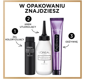 LOREAL RECITAL PREFERENCE ФАРБА ДЛЯ ВОЛОССЯ WBIS 8.1