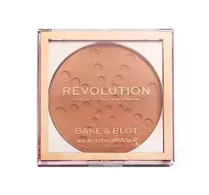 MAKEUP REVOLUTION BAKE & BLOT МАТИРУЮЩАЯ ПУДРА PEACH 5,5Г