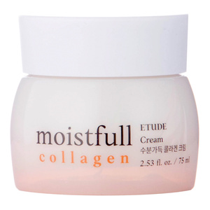 Etude House Moistfull Collagen Cream укрепляюще-увлажняющий крем для лица с коллагеном 75 мл