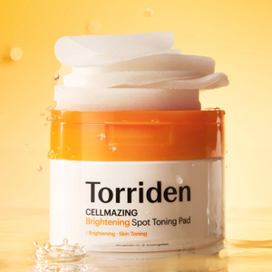Torriden Cellmazing Brightening Spot Toning Pad осветляюие тонизирующие диски для лица с витамином С 70 штук