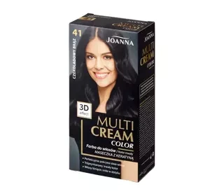 JOANNA MULTI CREAM COLOR ФАРБА ДЛЯ ВОЛОССЯ 41 CZEKOLADOWY BRĄZ