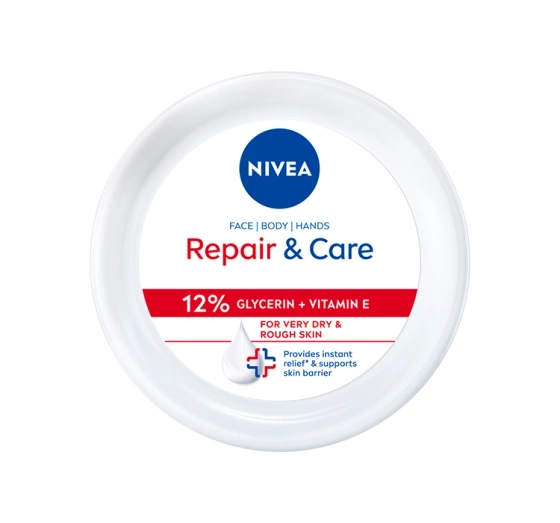 NIVEA REPAIR & CARE УВЛАЖНЯЮЩЕ-ВОССТАНАВЛИВАЮЩИЙ КРЕМ ДЛЯ ТЕЛА, ЛИЦА И РУК 400 МЛ