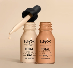 NYX PROFESSIONAL MAKEUP TOTAL CONTROL PRO DROP FOUNDATION ТОНАЛЬНАЯ ОСНОВА 12.5  13МЛ