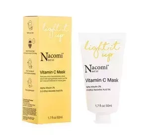 NACOMI NEXT LEVEL LIGHT IT UP ОСВІТЛЮЮЧА МАСКА ДЛЯ ОБЛИЧЧЯ 50МЛ