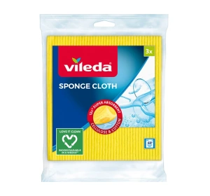 Vileda Sponge Cloth губчасті серветки для прибирання 3 штуки