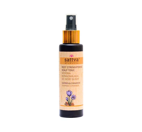 SATTVA AYURVEDA ВТИРКА ДЛЯ ВОЛОССЯ ШАФРАН ТА КОРИЦЯ 100МЛ