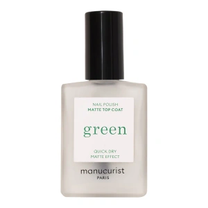 Manucurist Green Top Coat Mat — матовый топ-коат для ногтей, 15 мл