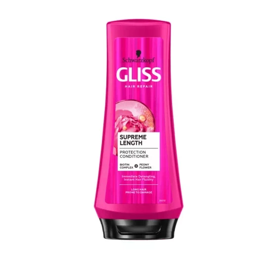 GLISS SUPREME LENGH КОНДИЦИОНЕР ДЛЯ ДЛИННЫХ ВОЛОС, СКЛОННЫХ К ЖИРНОСТИ 200МЛ