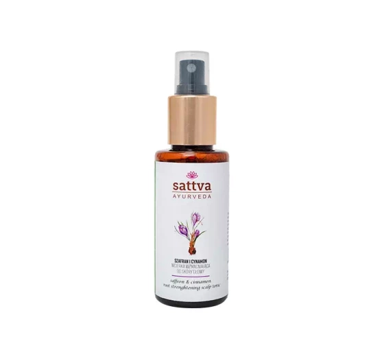 SATTVA AYURVEDA ВТИРКА ДЛЯ ВОЛОССЯ ШАФРАН ТА КОРИЦЯ 100МЛ