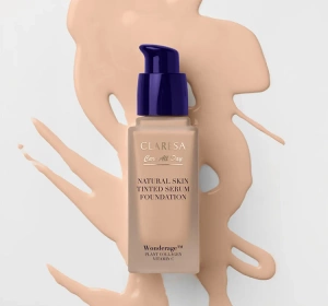 Claresa Care All Day увлажняющий тональный крем-сыворотка с натуральным финишем 2N Medium Neutral 32мл
