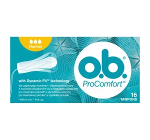 O.B. PRO COMFORT ТАМПОНЫ NORMAL 16 ШТУК