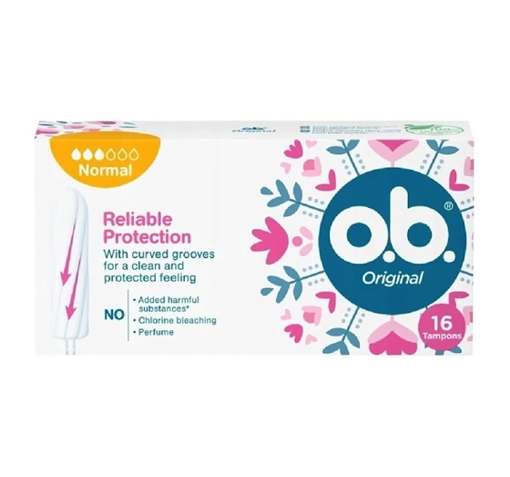 O.B. Original Reliable Protection тампони Normal 16шт