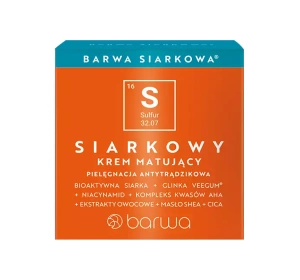 BARWA SIARKOWA МАТУЮЧИЙ КРЕМ З СІРКОЮ 50МЛ