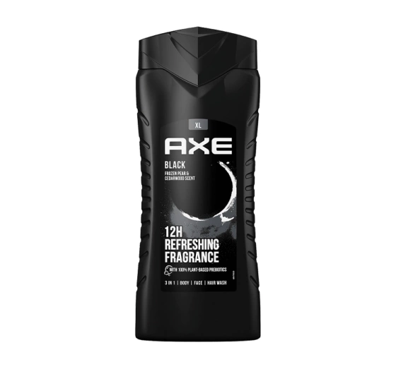 Натисніть на картинку, щоб її збільшити AXE BLACK ГЕЛЬ ДЛЯ ДУШУ ДЛЯ ЧОЛОВІКІВ 400МЛ