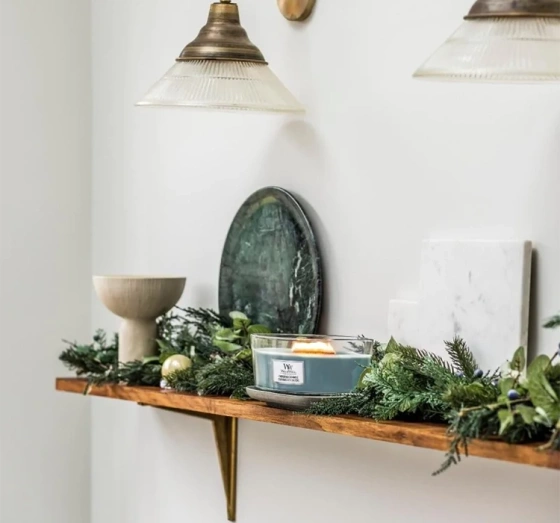 Нажмите на картинку, чтобы ее увеличить Woodwick Ellipse Candle ароматическая свеча Evergreen Cashmere 453,6 г