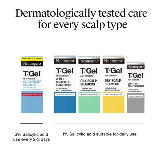 Neutrogena T/Gel шампунь против перхоти 150 мл
