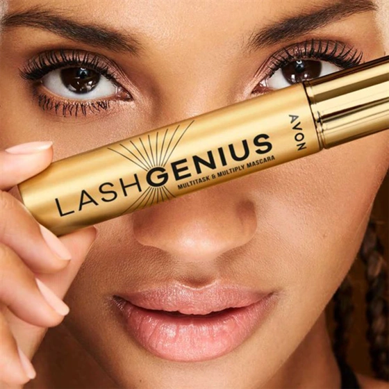 AVON 5 IN ONE LASH GENIUS ТУШ ДЛЯ ВІЙ BROWN BLACK 10МЛ