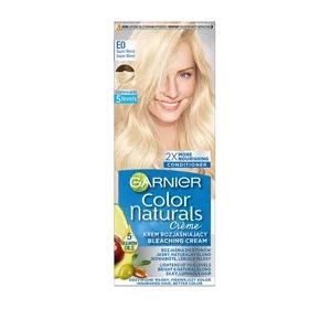 GARNIER COLOR NATURALS ОСВЕТЛЯЮЩАЯ КРАСКА ДЛЯ ВОЛОС E0 SUPER BLOND