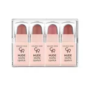 GOLDEN ROSE НАБІР 4 МАТОВИХ МІНІПОМАД NUDE LOOK MIX 4Г