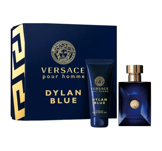 VERSACE DYLAN BLUE POUR HOMME TRAVEL SET ТУАЛЕТНА ВОДА 100МЛ + ГЕЛЬ ДЛЯ ДУШУ 100МЛ