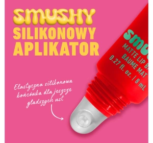 NYX Professional Makeup Smushy матовий бальзам для губ 09 Soft Sorbet 8 мл