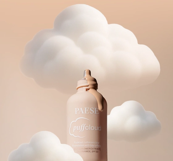Paese Puff Cloud разглаживающий тональный крем с SPF20 01N Light Beige 37 мл
