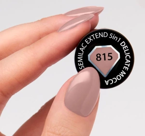 SEMILAC EXTEND 5в1 БАЗА ЛАК ТОП 815 DELICATE MOCCA 7МЛ