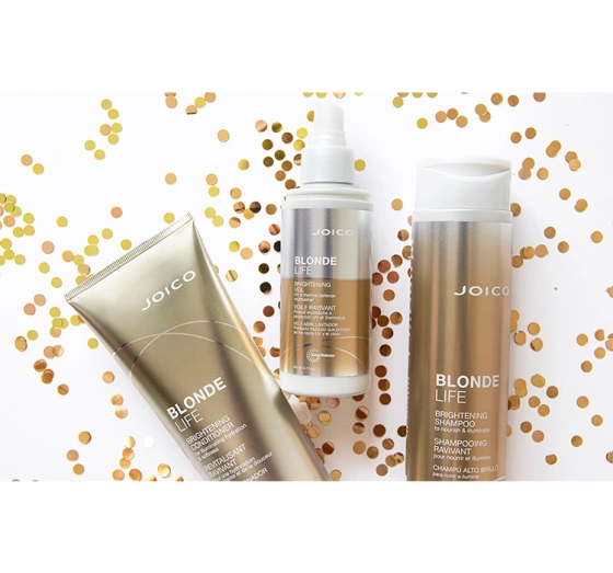Нажмите на картинку, чтобы ее увеличить JOICO BLONDE LIFE BRIGHTENING ОЧИЩАЮЩИЙ ШАМПУНЬ ДЛЯ ВОЛОС BLOND 300МЛ