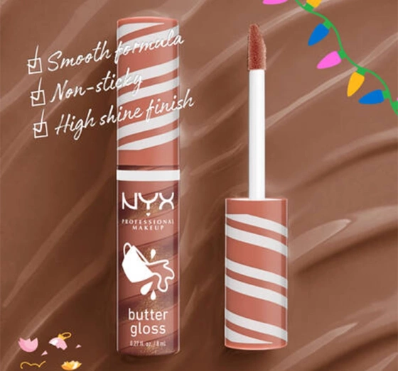 NYX Professional Makeup Butter Gloss Swirl блиск для губ 02 Hot Cocoa Swirl 8мл