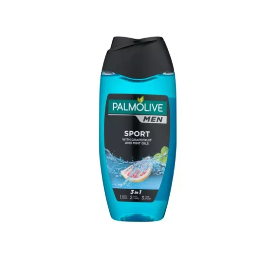 Palmolive Men Sport гель для душа 3в1 для тела, лица и волос 220 мл